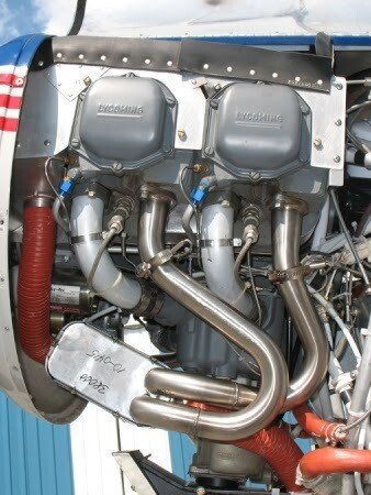 Sistema de Escape Doble Power Monster Cross Flow (PMCF) – Cessna 180/182/185